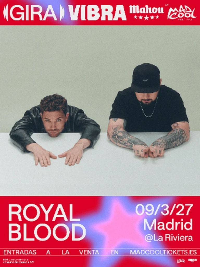Royal Blood – Gira Vibra Mahou by Mad Cool